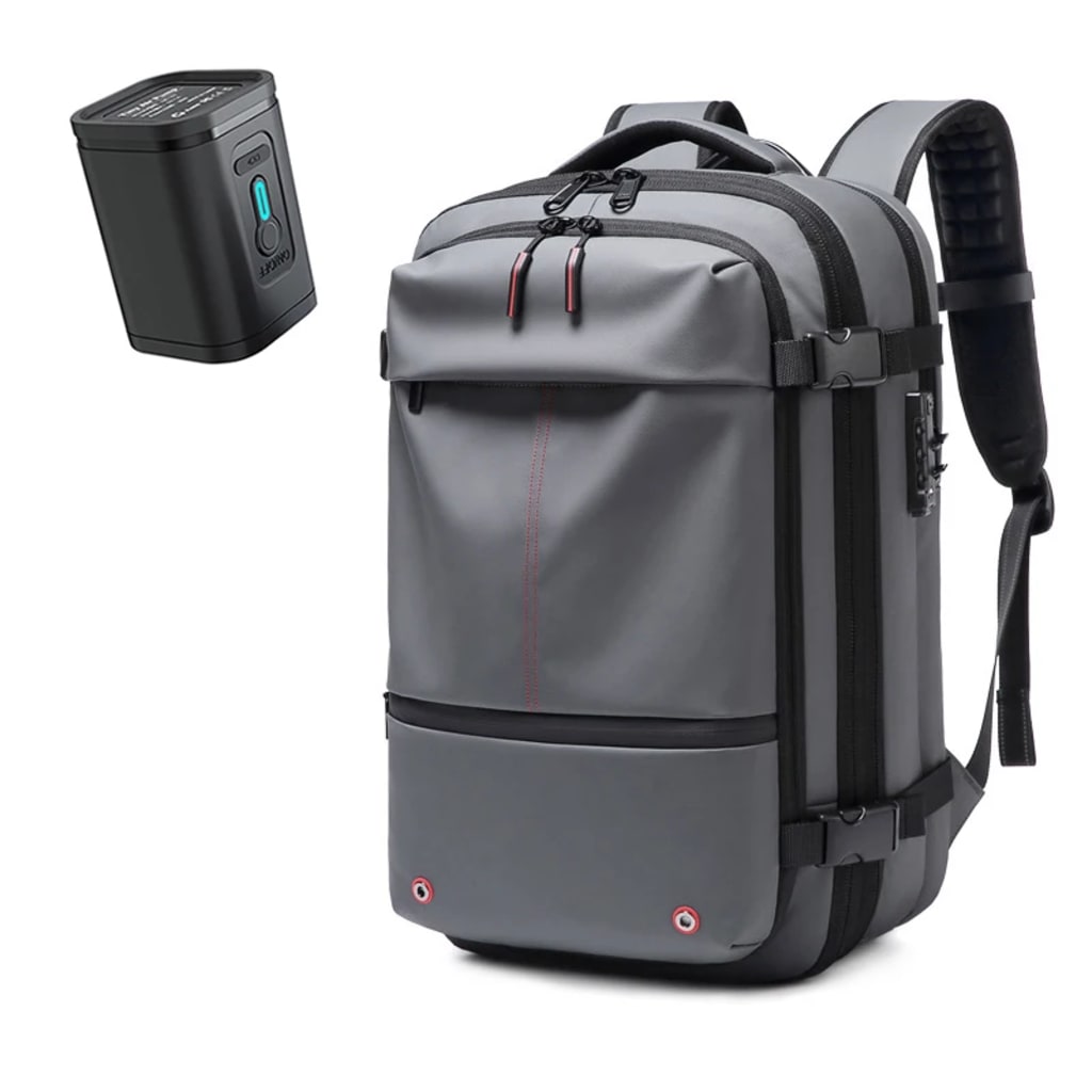 CompressaGo Vacuum Travel Backpack – Carry-On Luggage Backpack for Travel